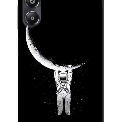 Moon Space Samsung A05s Hard Case Back Cover by Casekaro