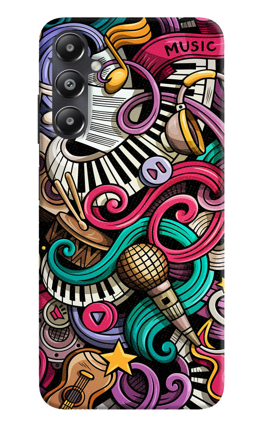 Music Abstract Samsung A05s Back Cover