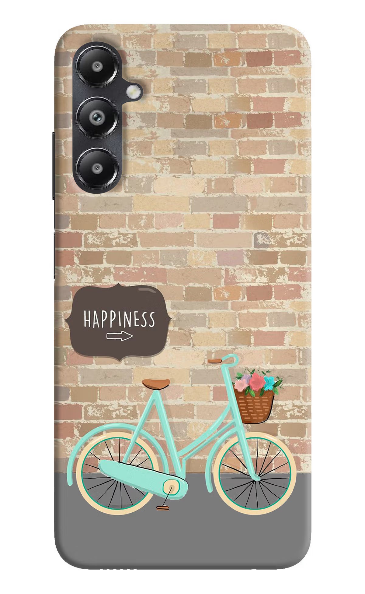 Happiness Artwork Samsung A05s Hard Case Back Cover by Casekaro