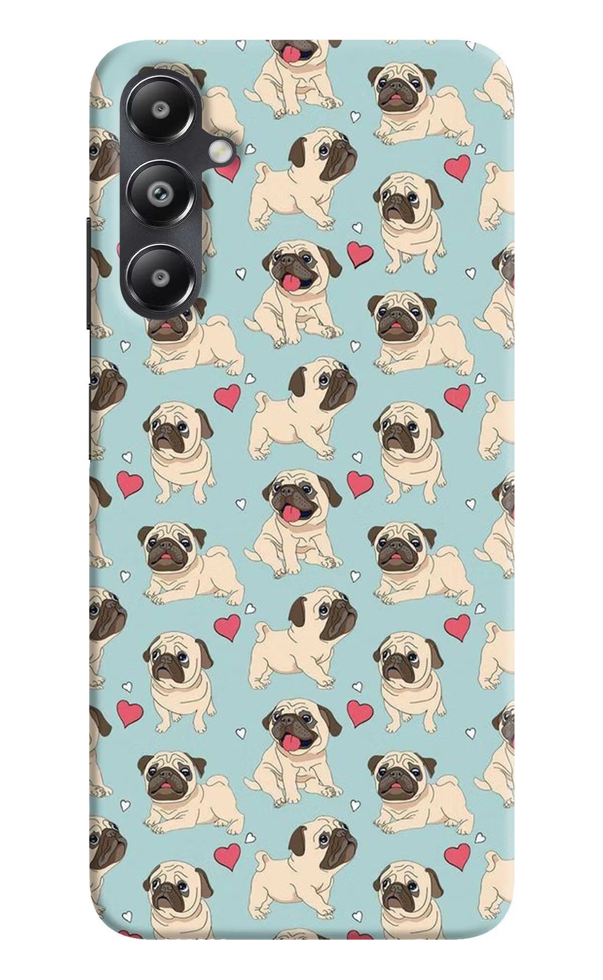 Pug Dog Samsung A05s Hard Case Back Cover by Casekaro