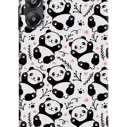 Cute Panda Samsung A05s Hard Case Back Cover by Casekaro