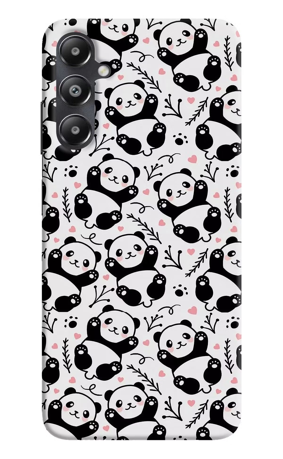 Cute Panda Samsung A05s Hard Case Back Cover by Casekaro