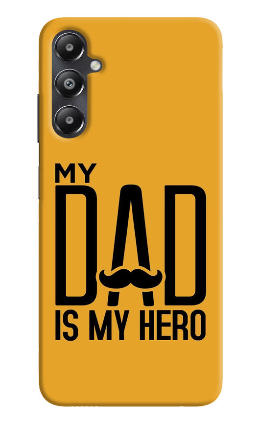 My Dad Is My Hero Samsung A05s Hard Case Back Cover by Casekaro