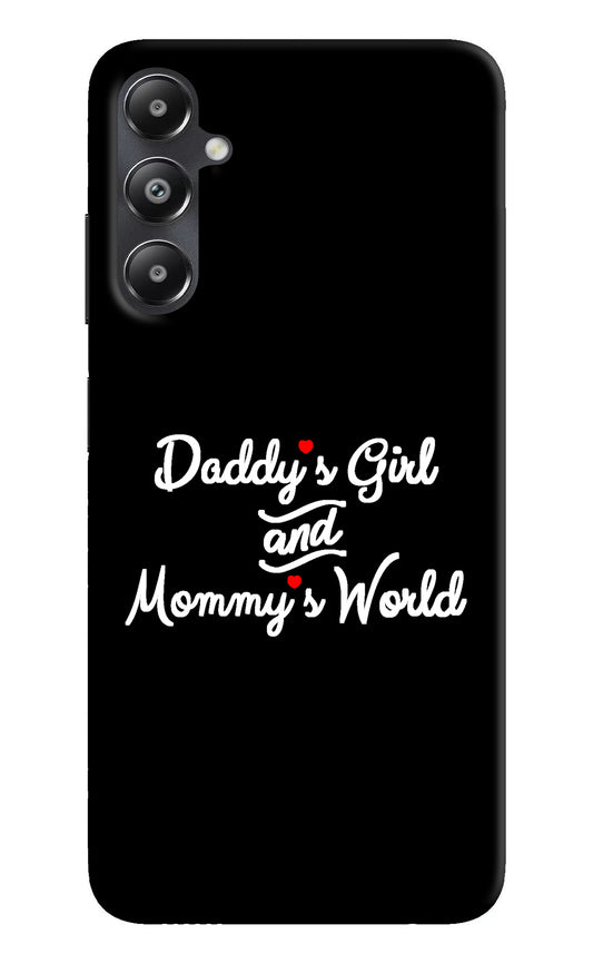 Daddy's Girl and Mommy's World Samsung A05s Back Cover
