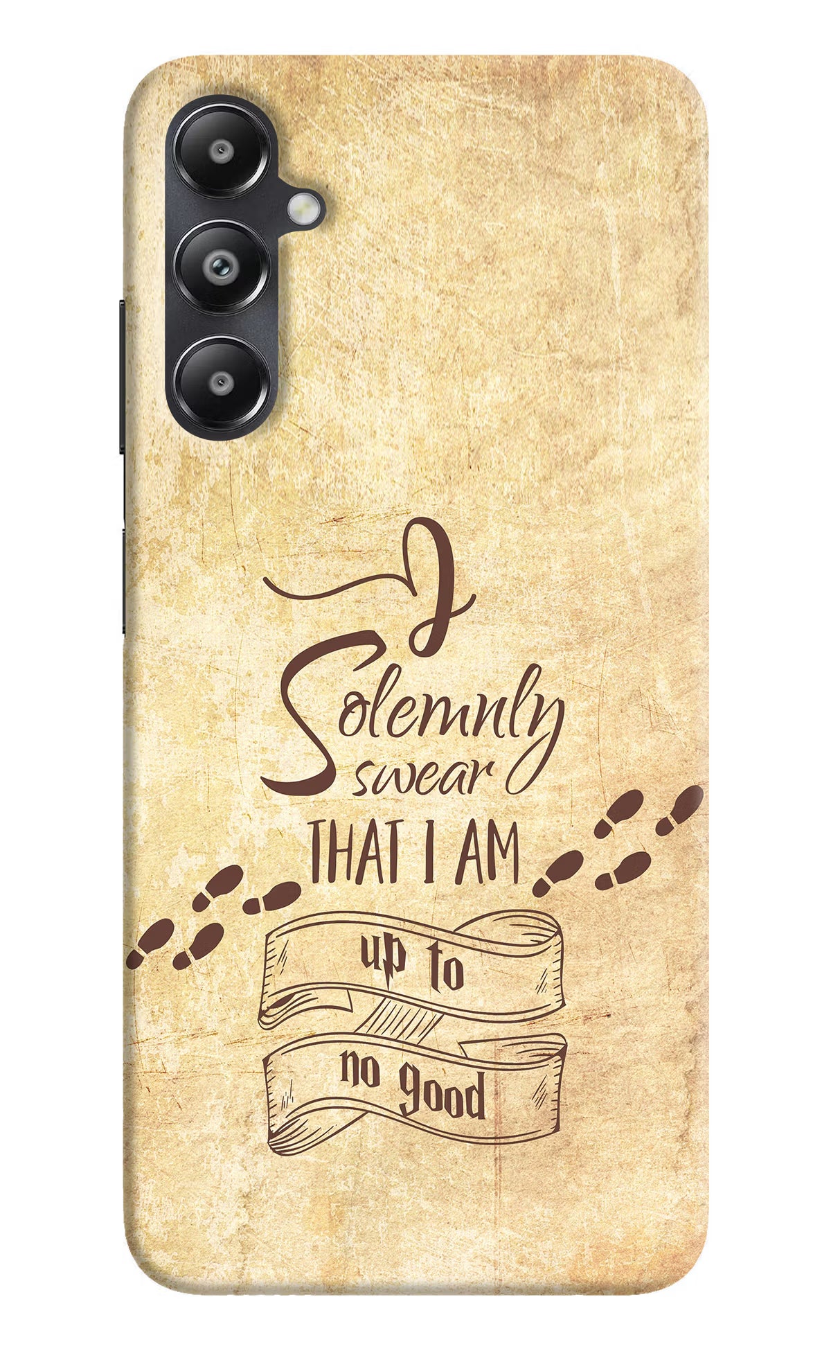 I Solemnly swear that i up to no good Samsung A05s Hard Case Back Cover by Casekaro