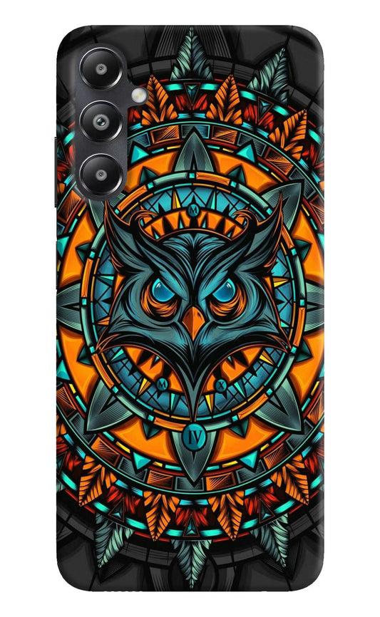 Angry Owl Art Samsung A05s Hard Case Back Cover by Casekaro