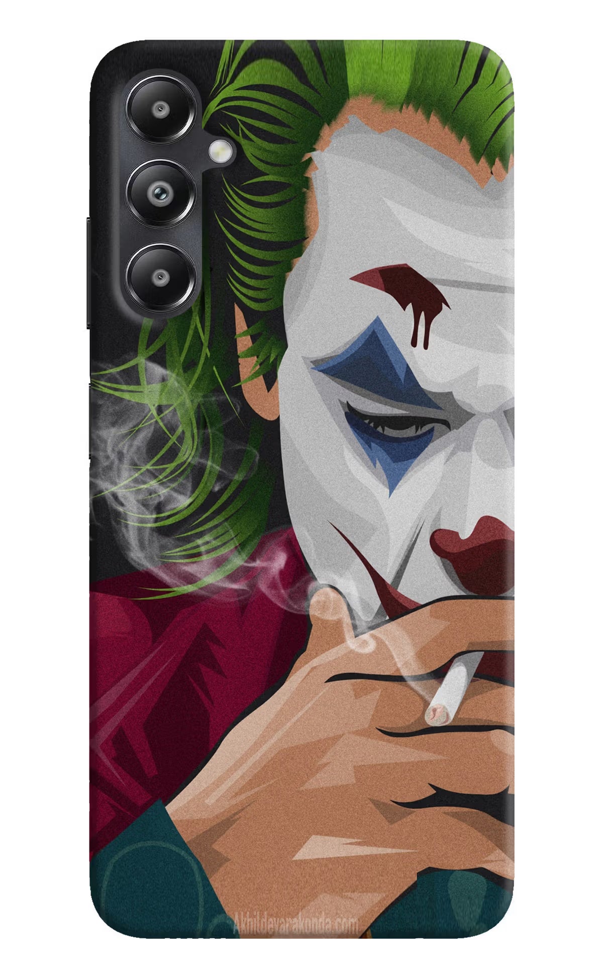 Joker Smoking Samsung A05s Hard Case Back Cover by Casekaro
