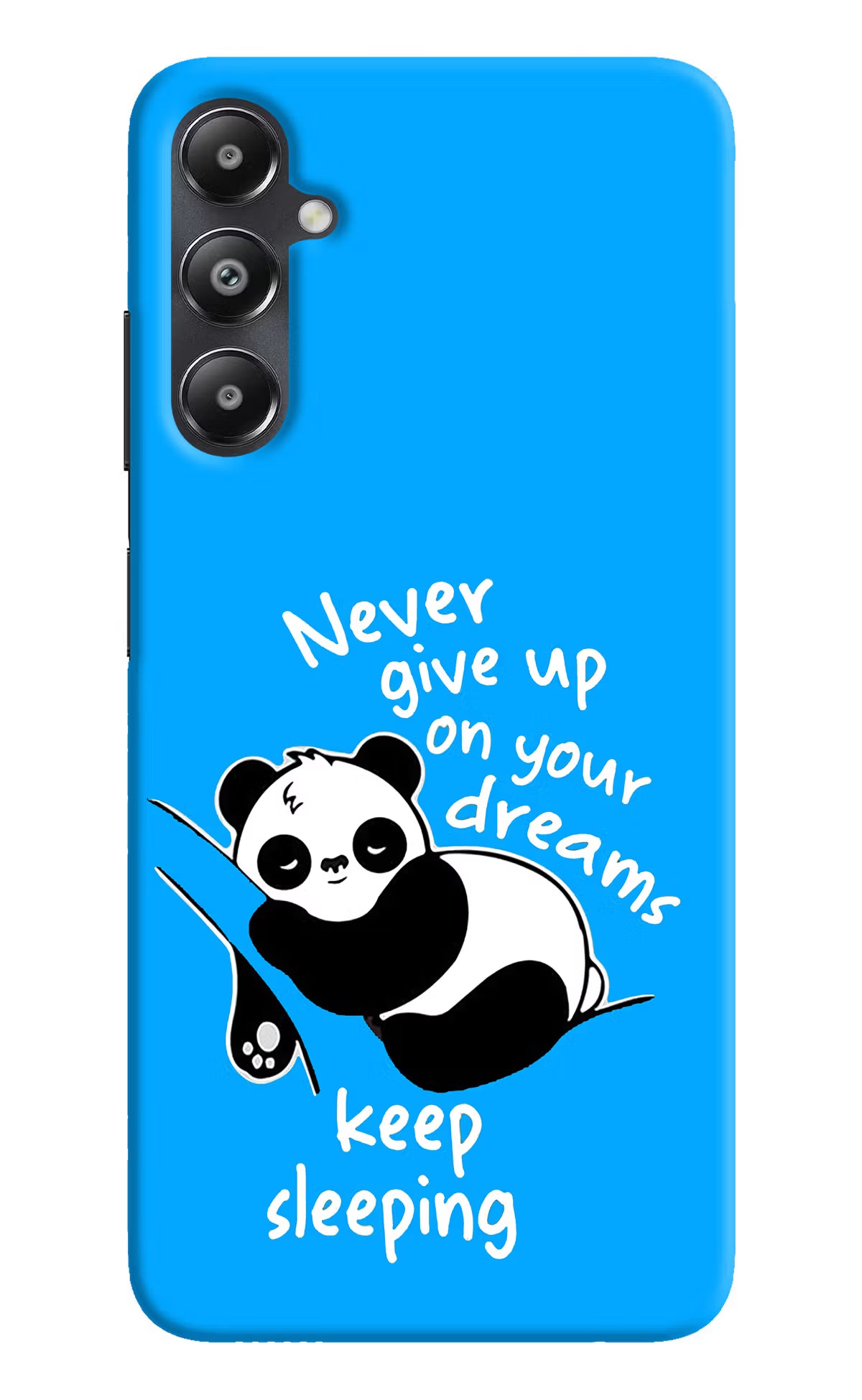 Keep Sleeping Samsung A05s Hard Case Back Cover by Casekaro