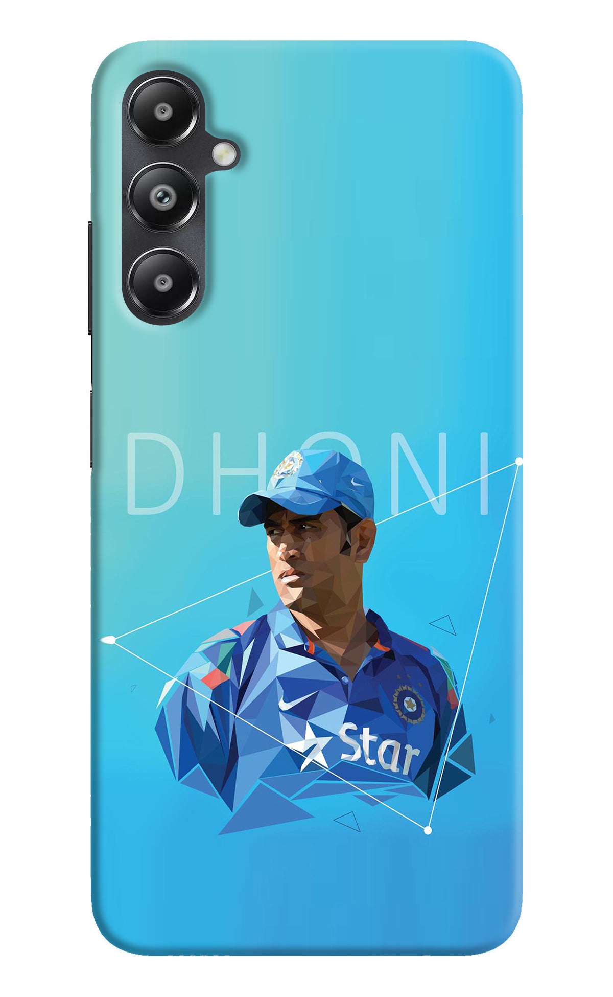 Dhoni Artwork Samsung A05s Back Cover