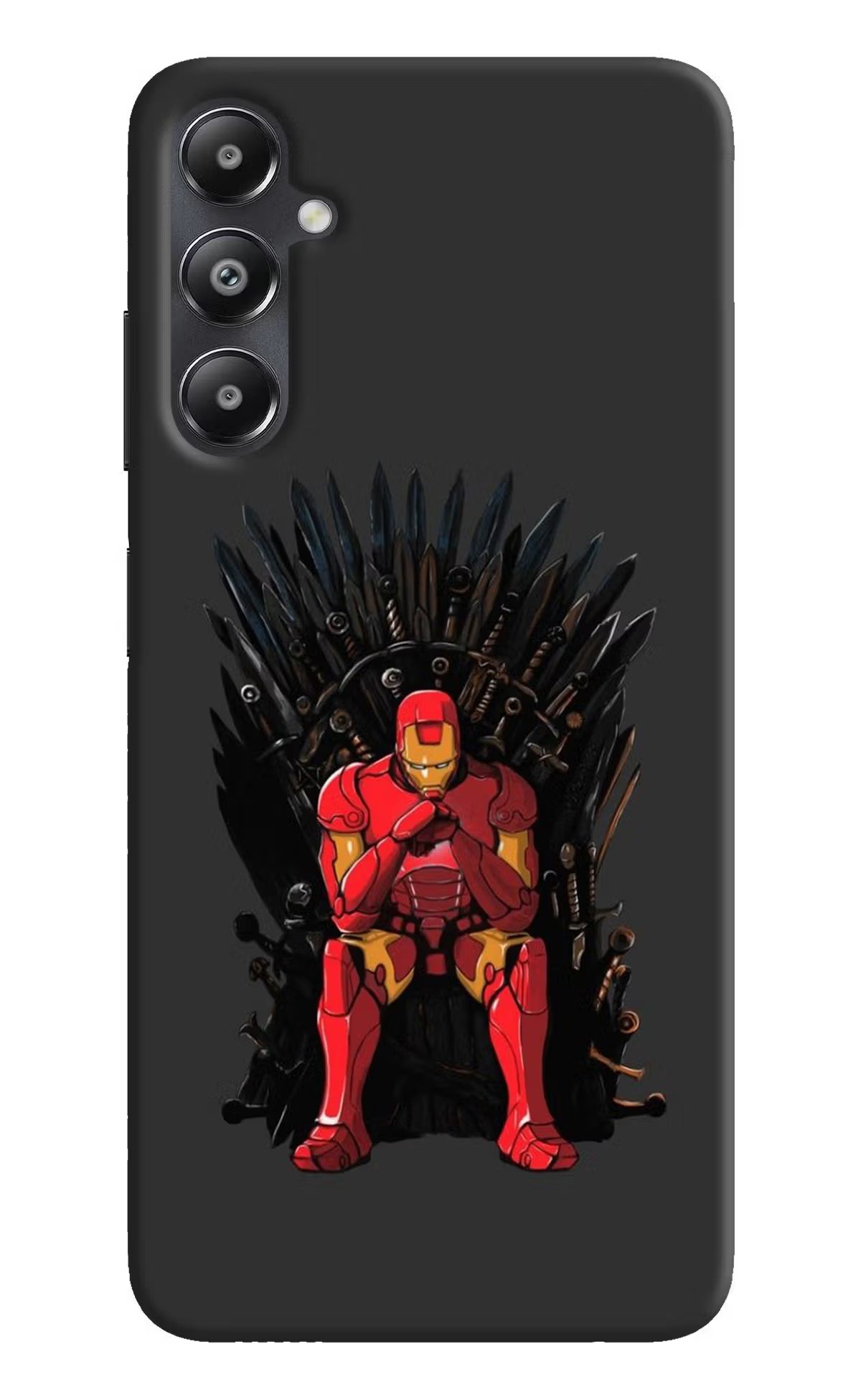 Ironman Throne Samsung A05s Hard Case Back Cover by Casekaro