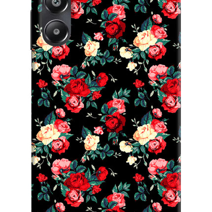 Rose Pattern Samsung A05s Hard Case Back Cover by Casekaro