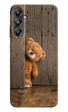Teddy Wooden Samsung A05s Hard Case Back Cover by Casekaro