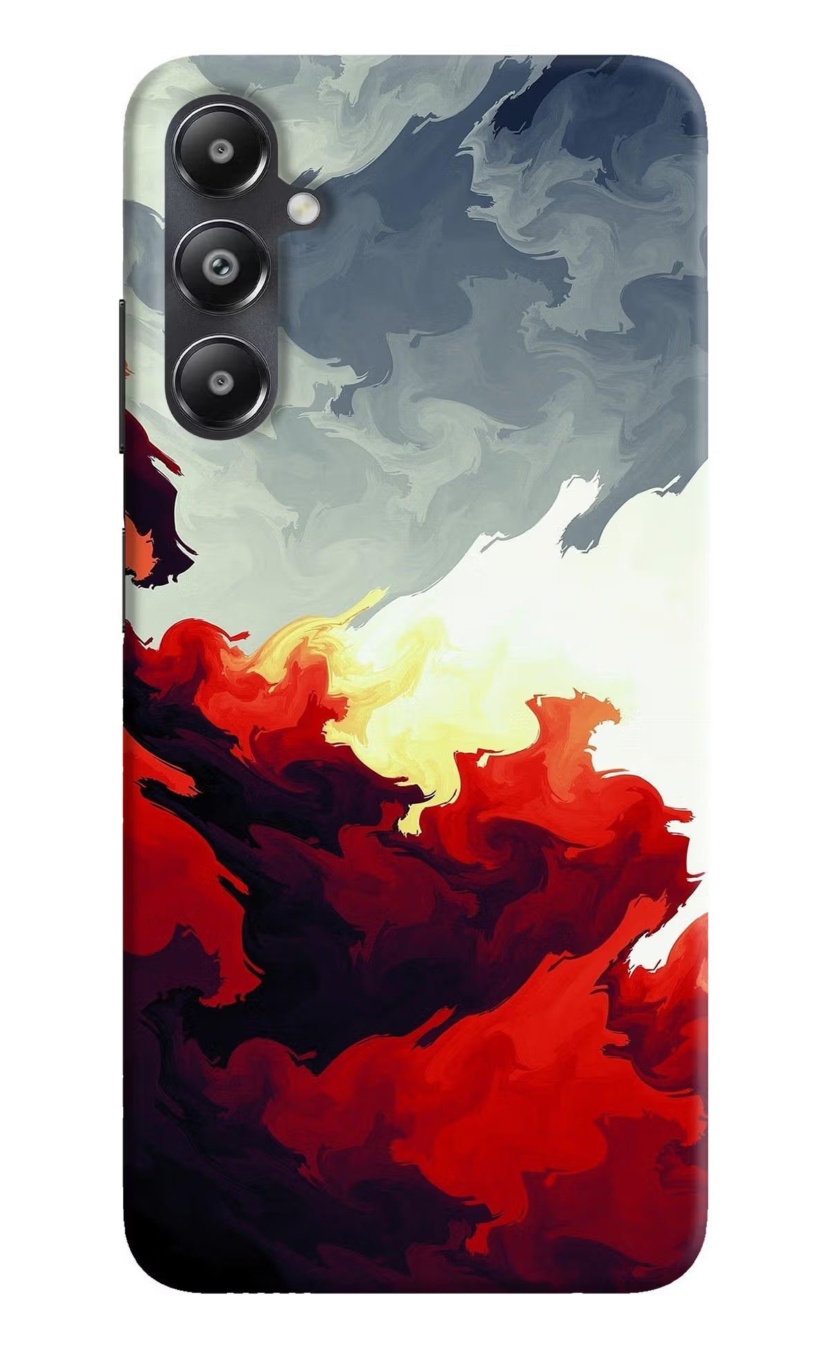 Fire Cloud Samsung A05s Hard Case Back Cover by Casekaro