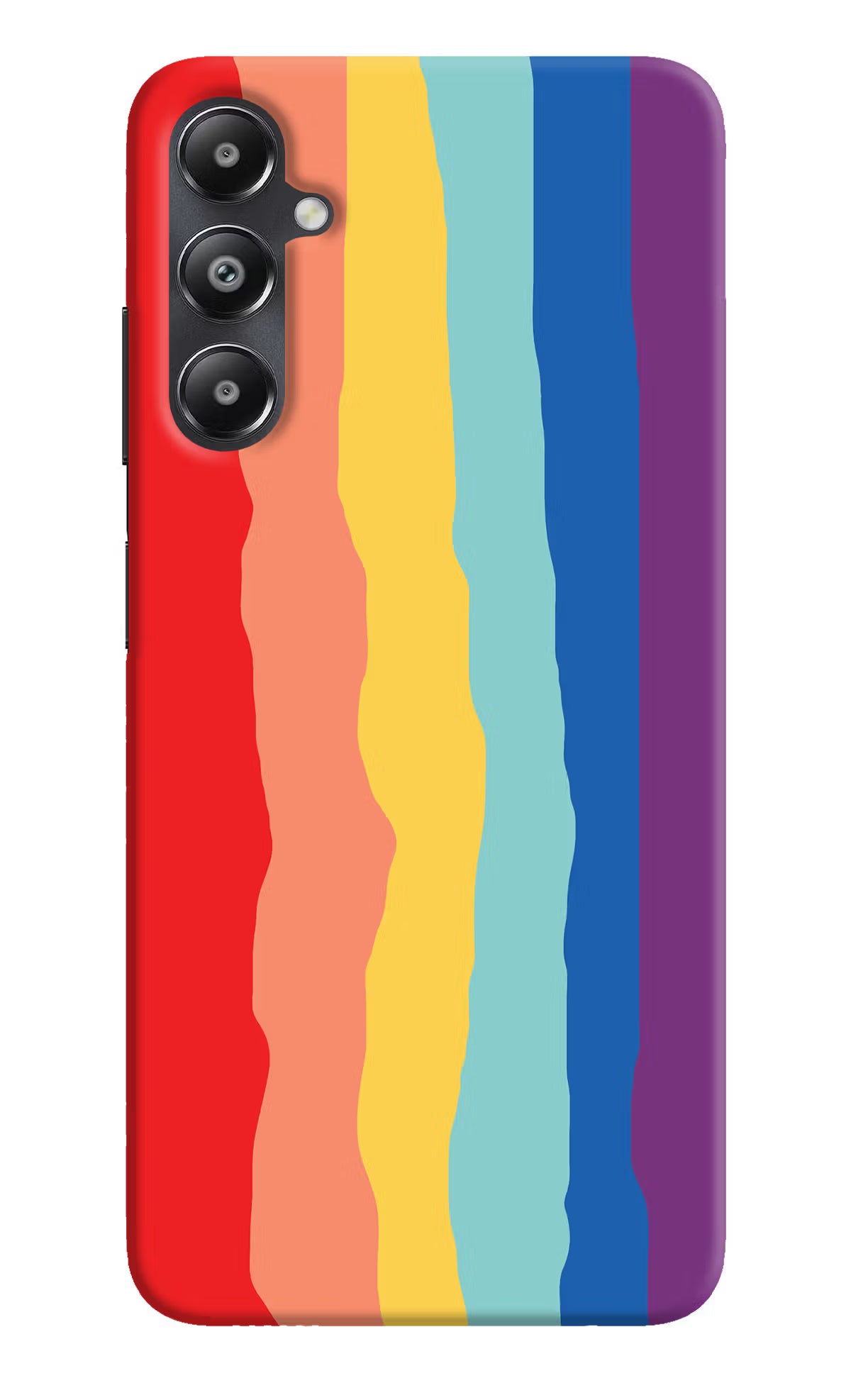 Rainbow Samsung A05s Hard Case Back Cover by Casekaro