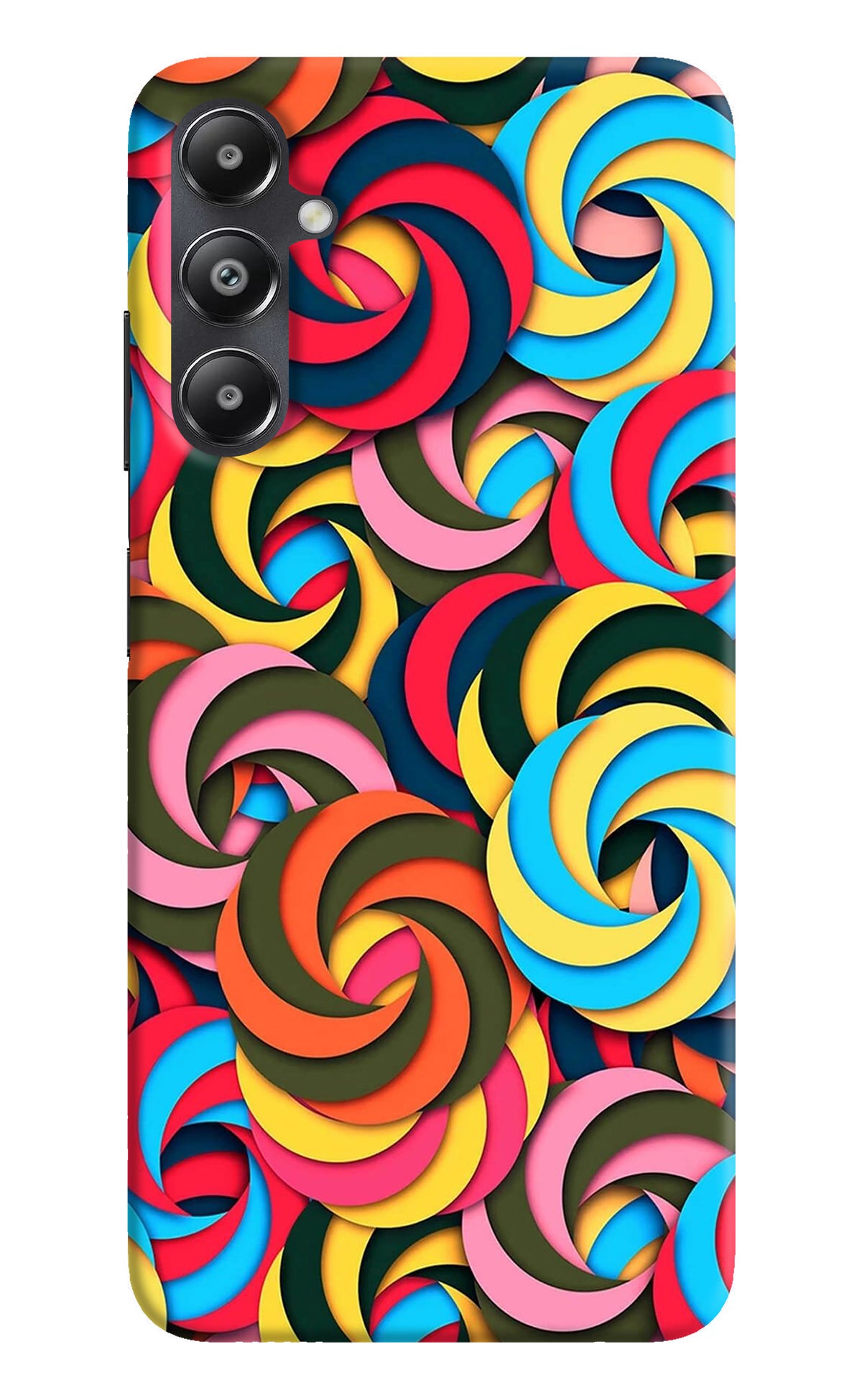 Spiral Pattern Samsung A05s Back Cover