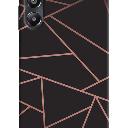 Geometric Pattern Samsung A05s Hard Case Back Cover by Casekaro