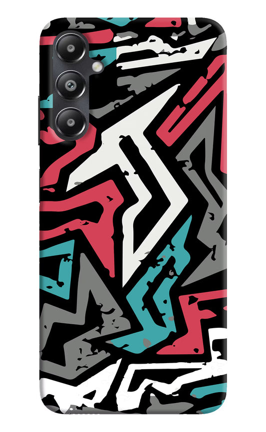 Geometric Graffiti Samsung A05s Hard Case Back Cover by Casekaro