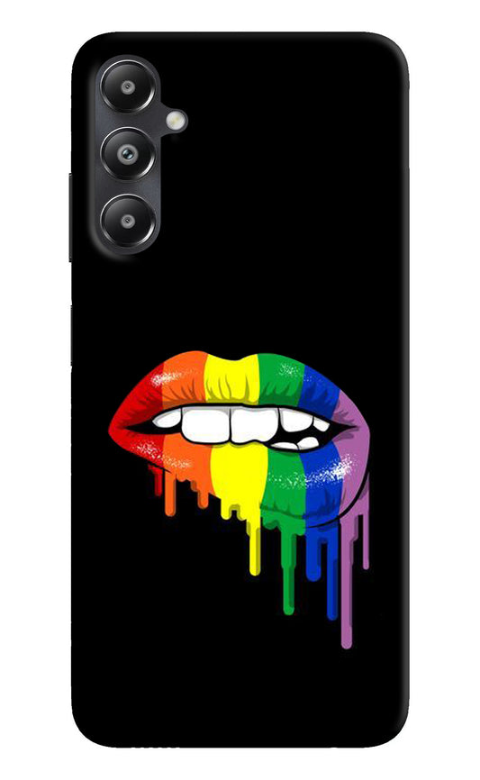 Lips Biting Samsung A05s Back Cover