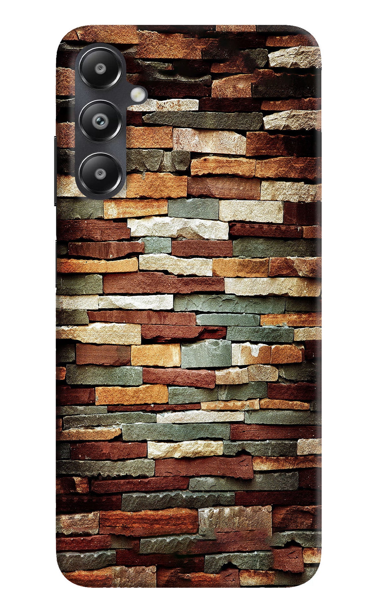 Bricks Pattern Samsung A05s Back Cover