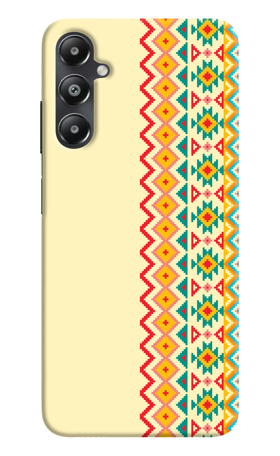 Ethnic Seamless Samsung A05s Back Cover, Hard case