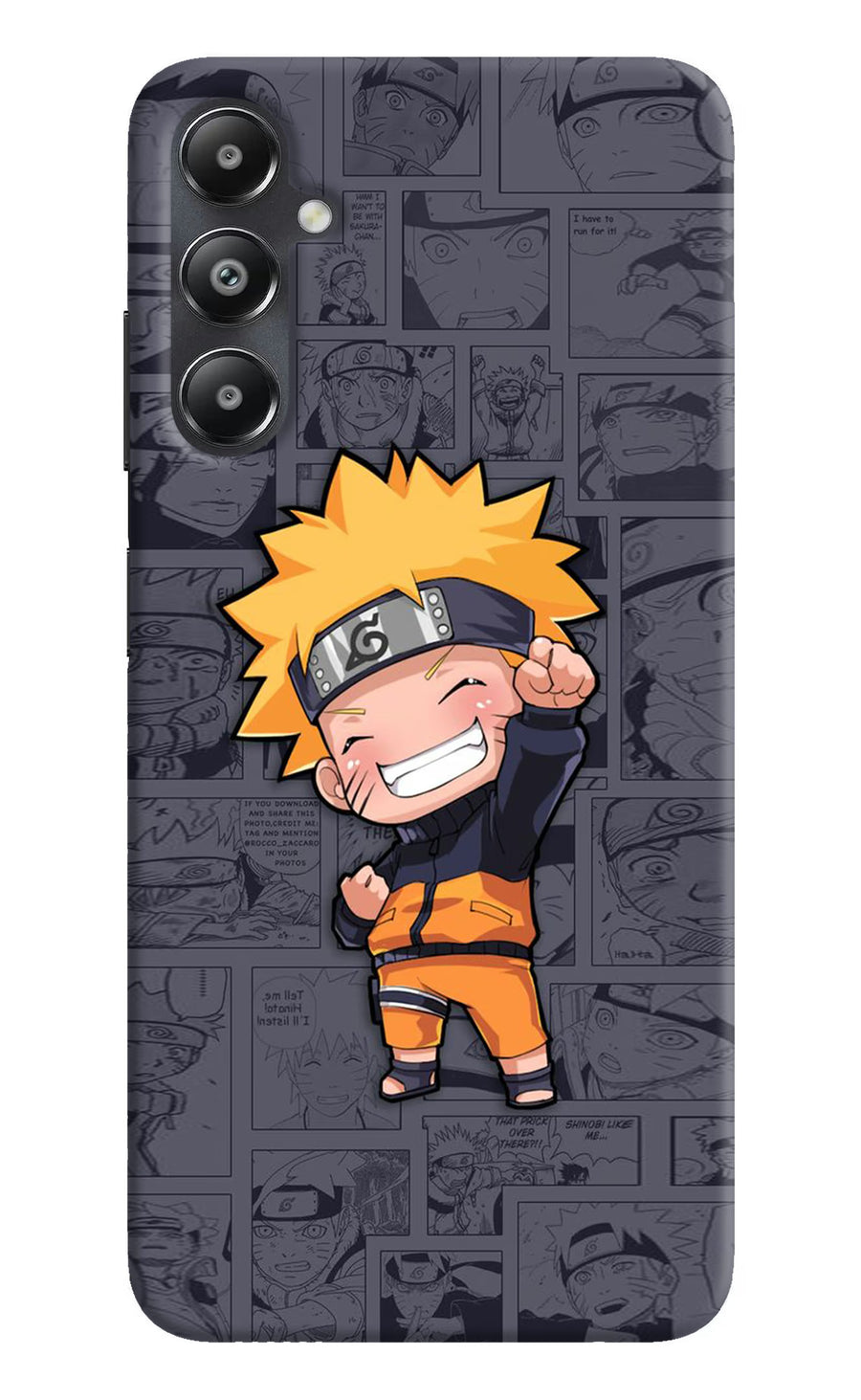 Chota Naruto Samsung A05s Back Cover, Hard case