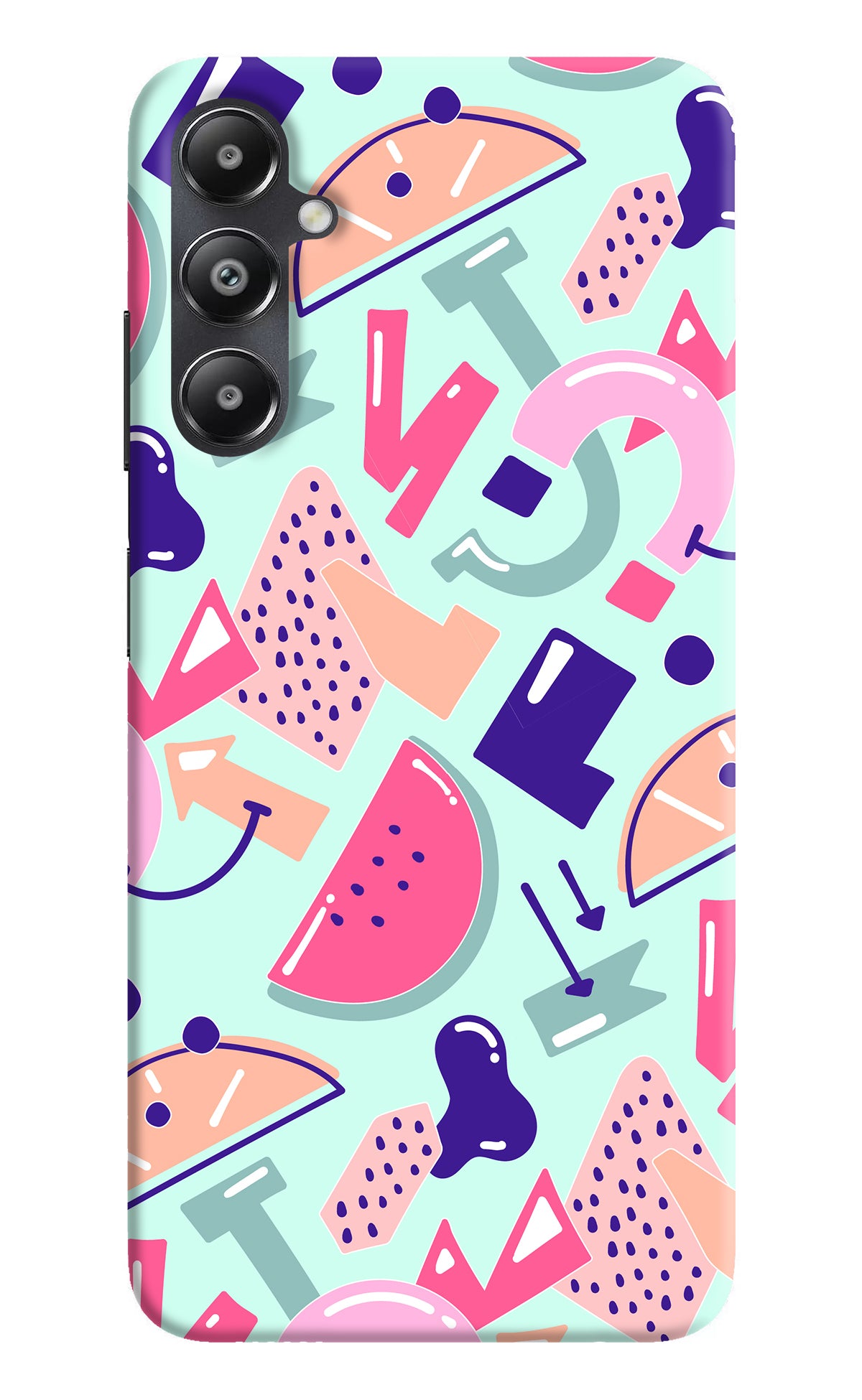 Doodle Pattern Samsung A05s Back Cover