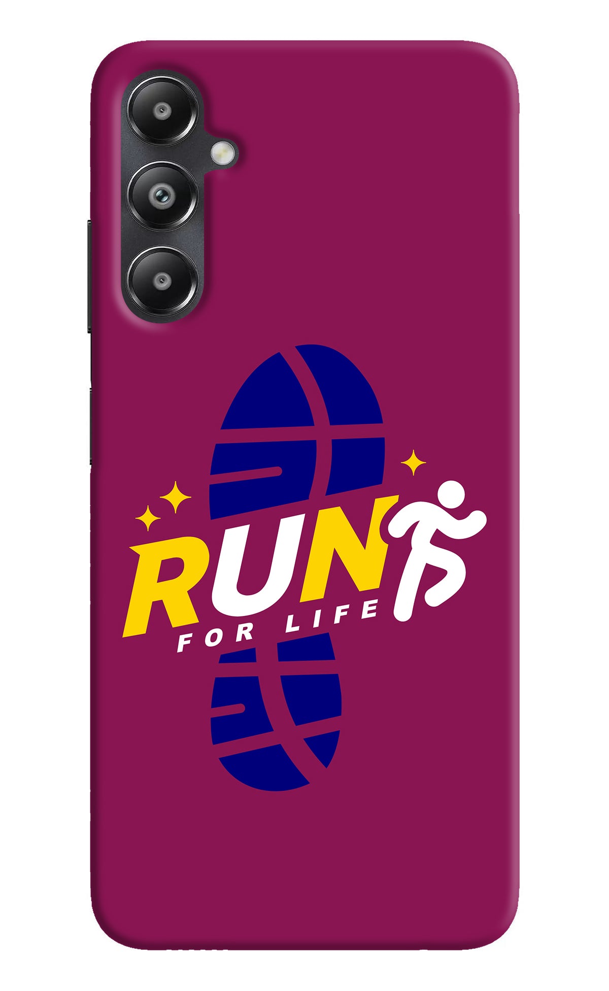 Run for Life Samsung A05s Back Cover
