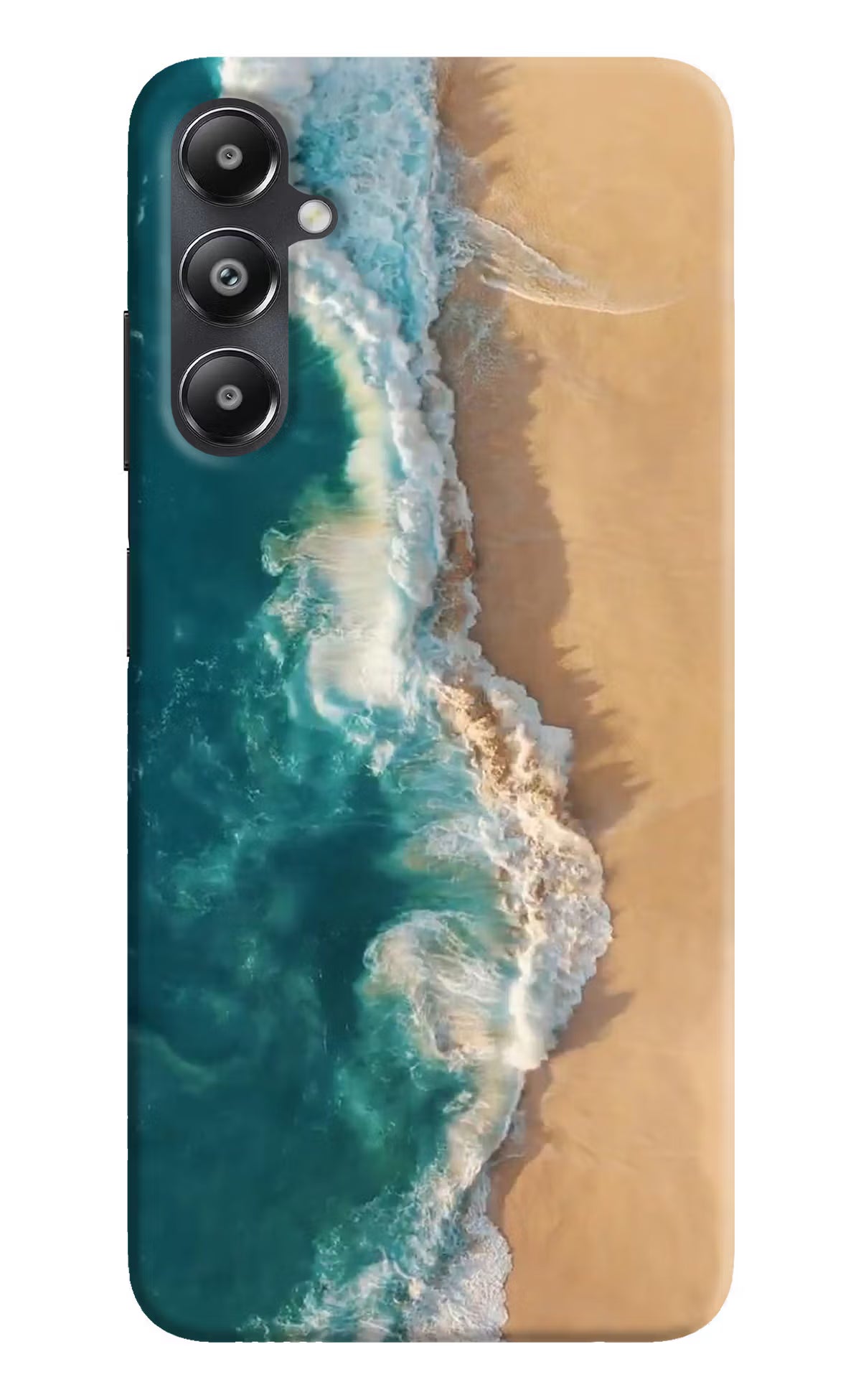 Ocean Beach Samsung A05s Hard Case Back Cover by Casekaro