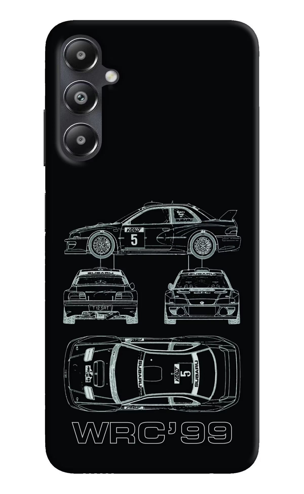 WRC'99 Samsung A05s Hard Case Back Cover by Casekaro