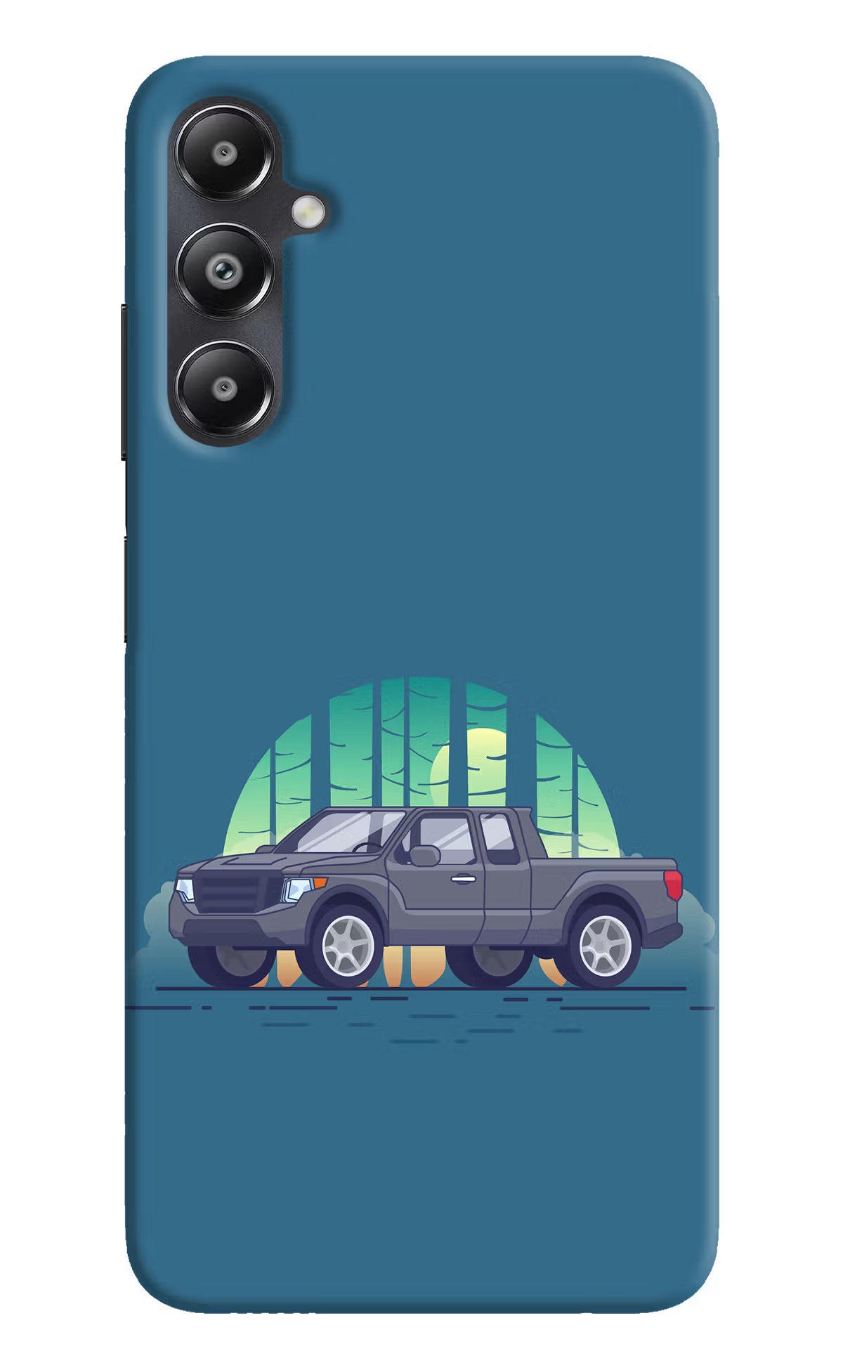 Retro Garage Vibe Samsung A05s Hard Case Back Cover by Casekaro