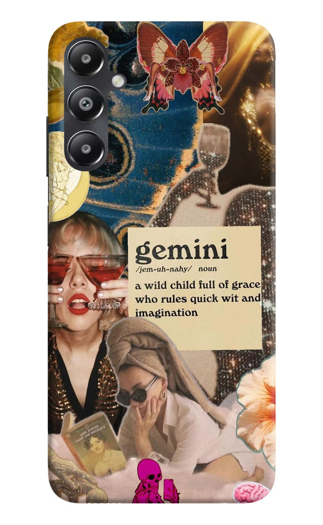 Gemini Zodiac Samsung A05s Hard Case Back Cover by Casekaro