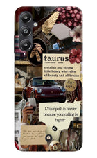 Taurus Zodiac Samsung A05s Hard Case Back Cover by Casekaro