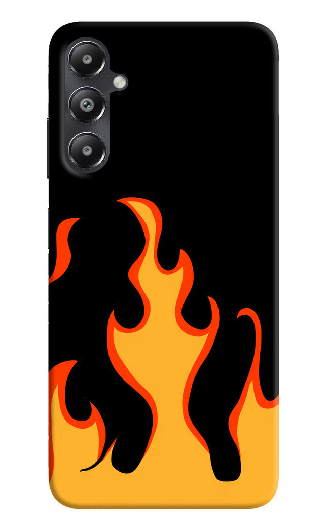 Fired Up – Black Samsung A05s Hard Case Back Cover by Casekaro