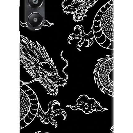 Twin Dragons Samsung A05s Hard Case Back Cover by Casekaro