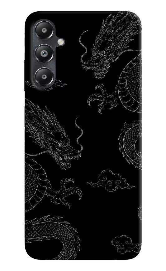 Twin Dragons Samsung A05s Hard Case Back Cover by Casekaro