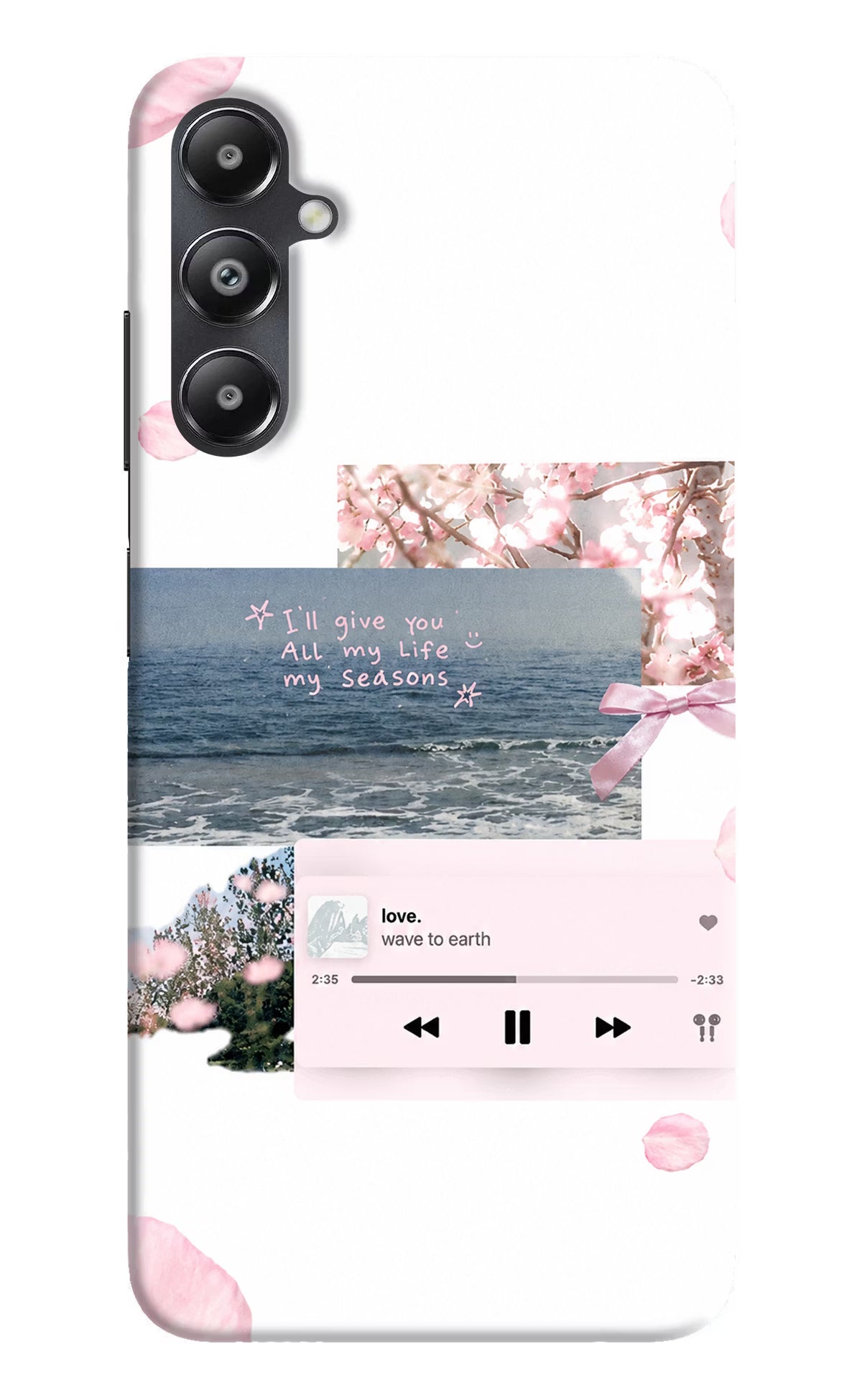 Wave to earth Samsung A05s Back Cover