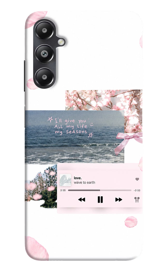 Wave to earth Samsung A05s Hard Case Back Cover by Casekaro
