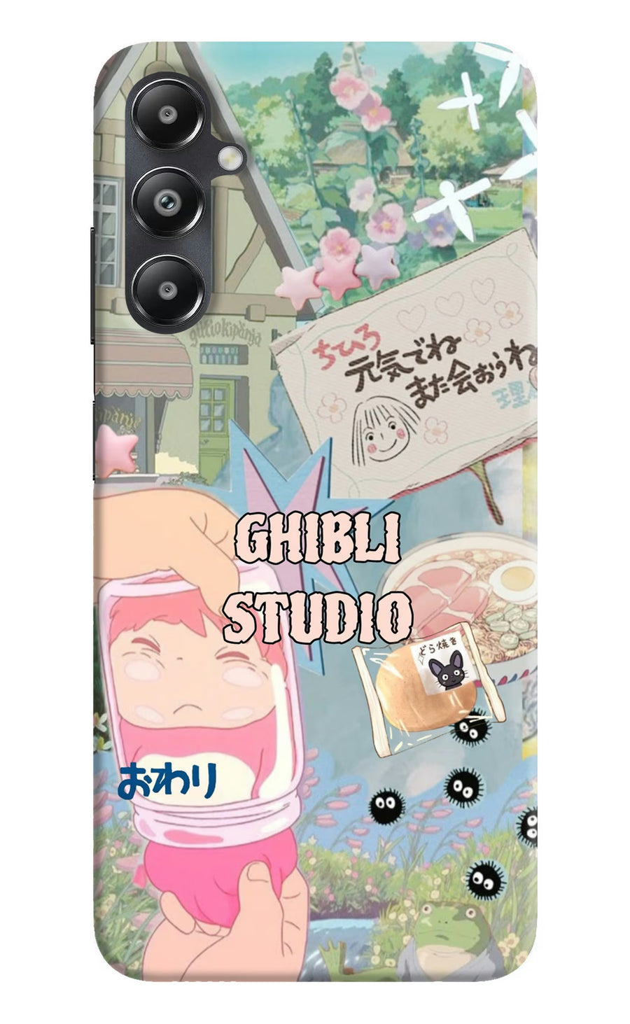 Studio Ghibli Samsung A05s Back Cover, Hard case