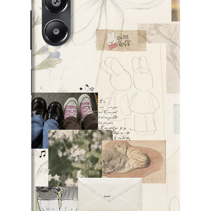 Soft Aesthetic Samsung A05s Hard Case Back Cover by Casekaro