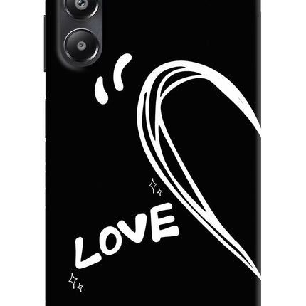 Love Line Samsung A05s Hard Case Back Cover by Casekaro