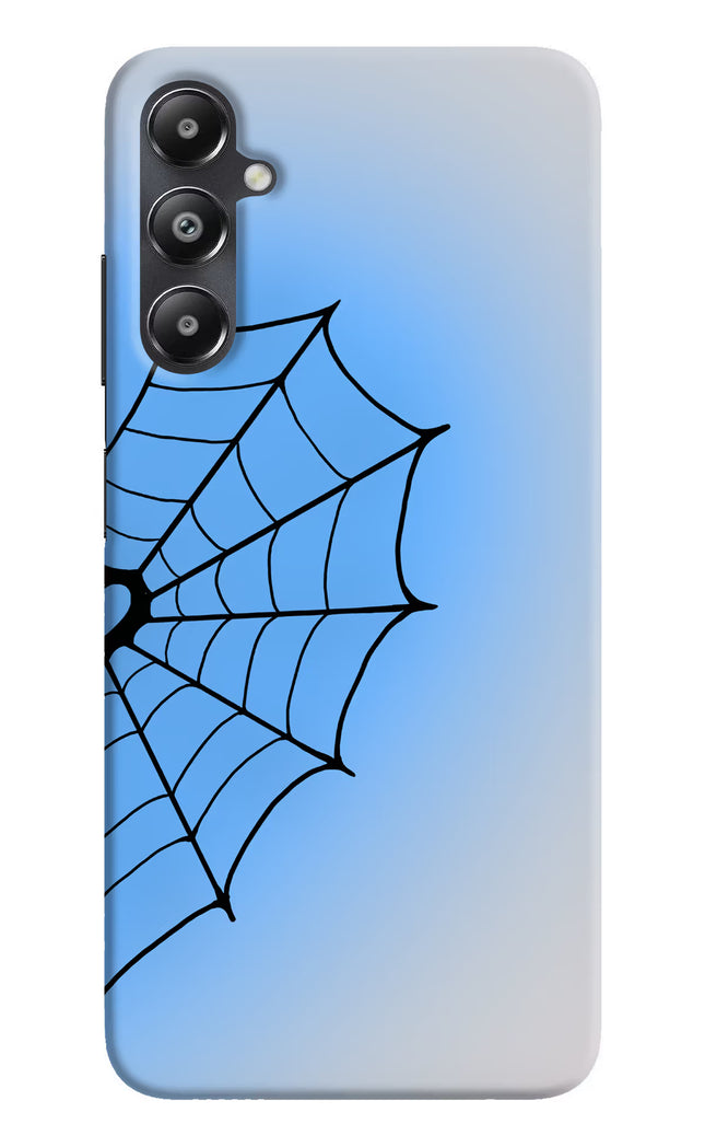 Blue Web Samsung A05s Hard Case Back Cover by Casekaro