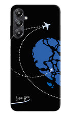 Love Orbit Samsung A05s Hard Case Back Cover by Casekaro