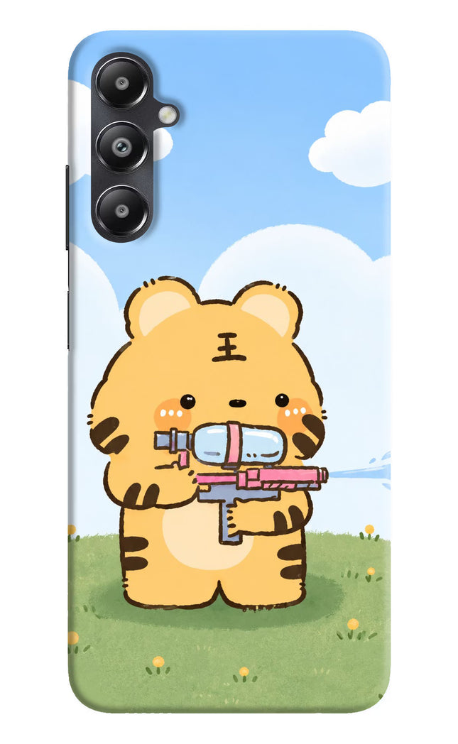 Tiger Treat Samsung A05s Hard Case Back Cover by Casekaro