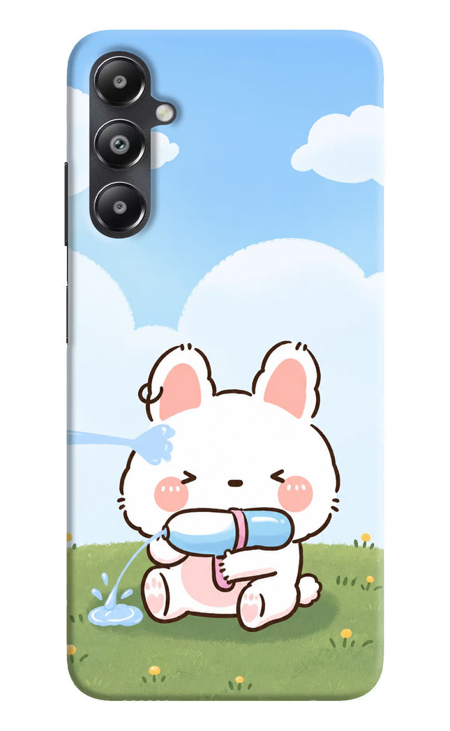 Bunny Treat Samsung A05s Hard Case Back Cover by Casekaro