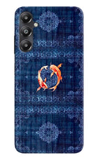 Koi Blue Samsung A05s Back Cover