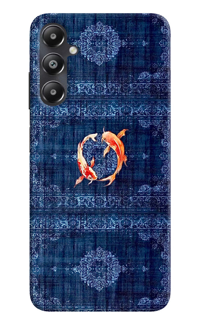 Koi Blue Samsung A05s Hard Case Back Cover by Casekaro
