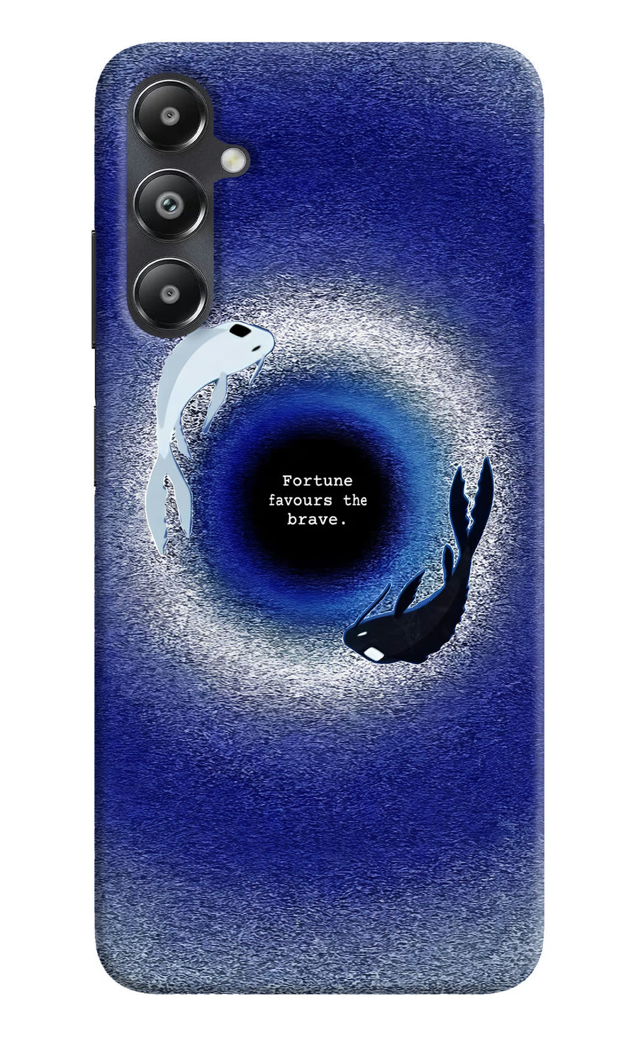 Dark Koi Samsung A05s Back Cover, Hard case