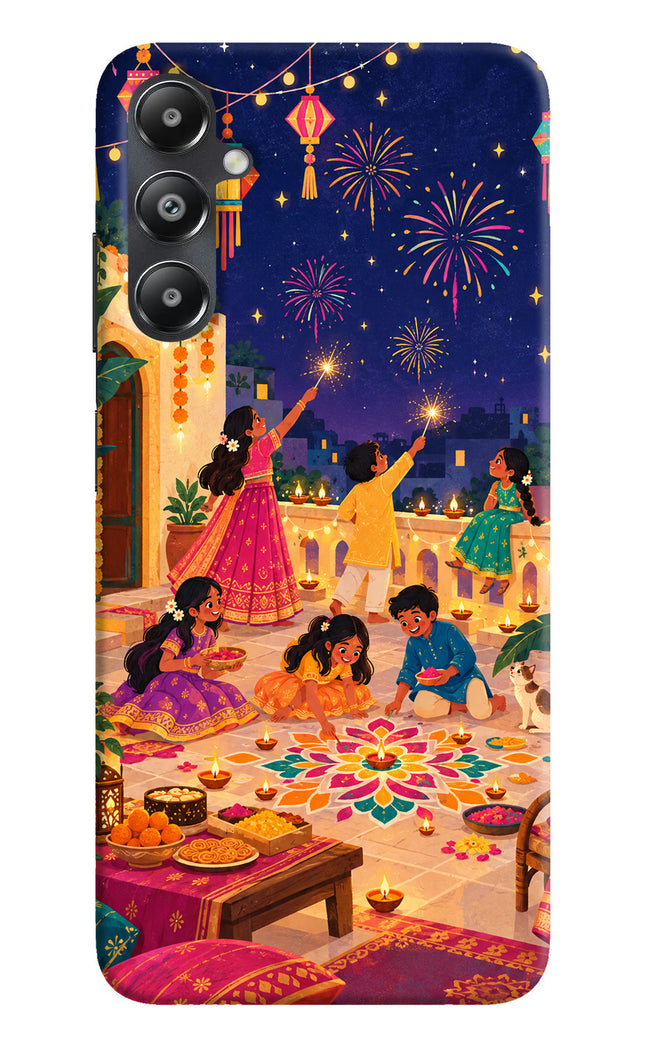 Diwali Night Samsung A05s Back Cover