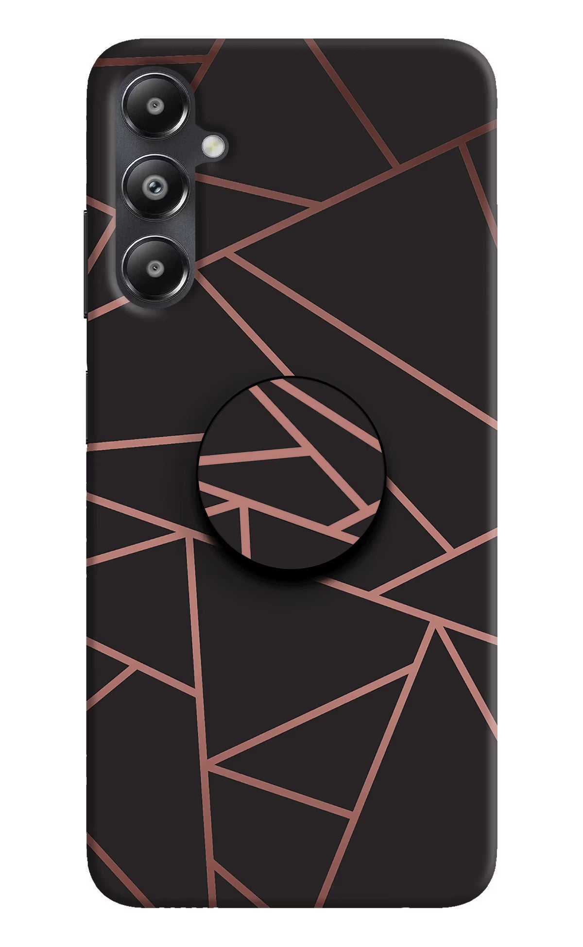 Geometric Pattern Samsung A05s Pop Case by Casekaro