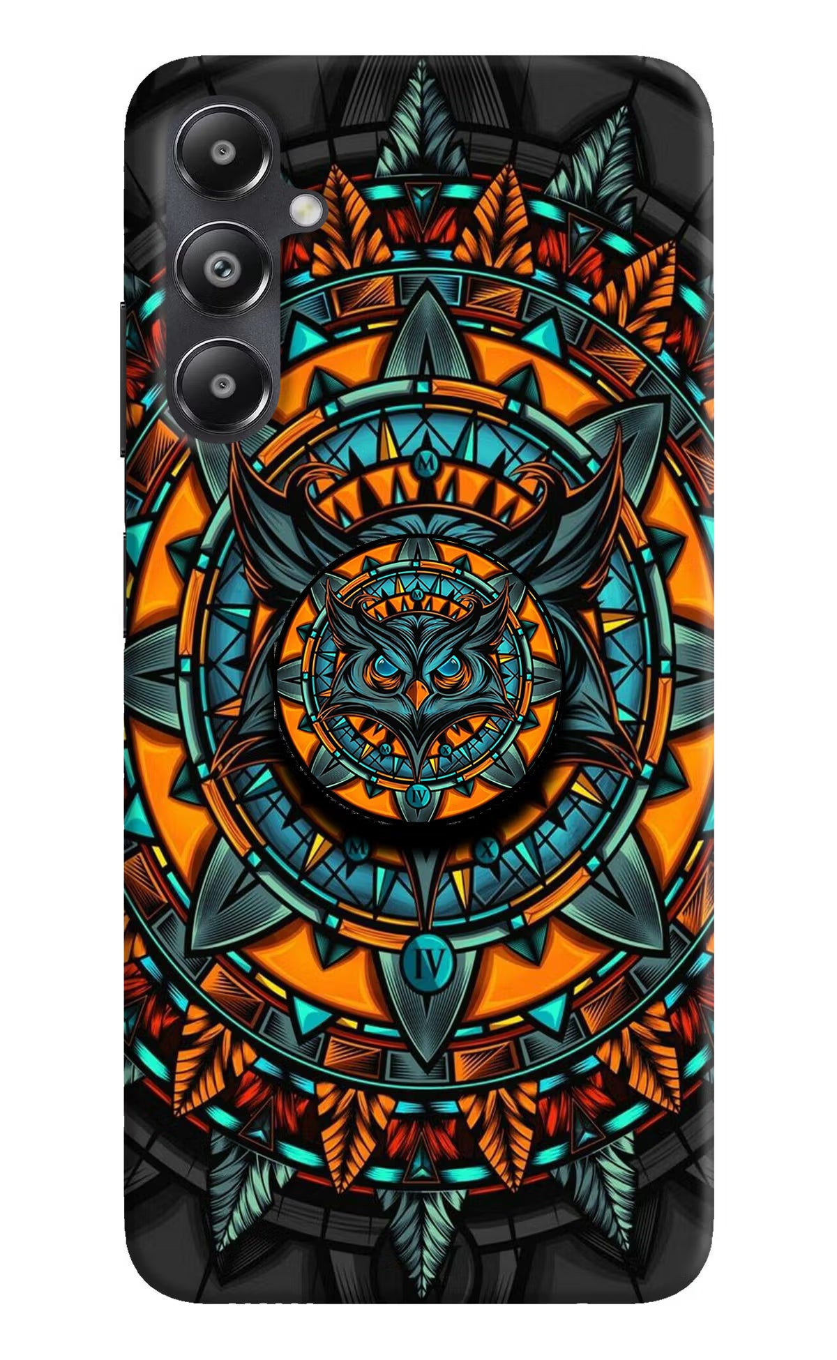 Angry Owl Samsung A05s Pop Case by Casekaro